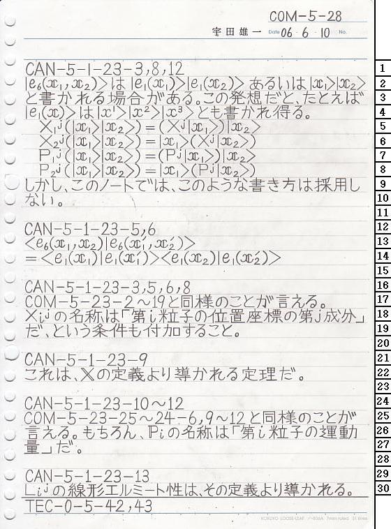 COM-5-28 ʎq͊wT