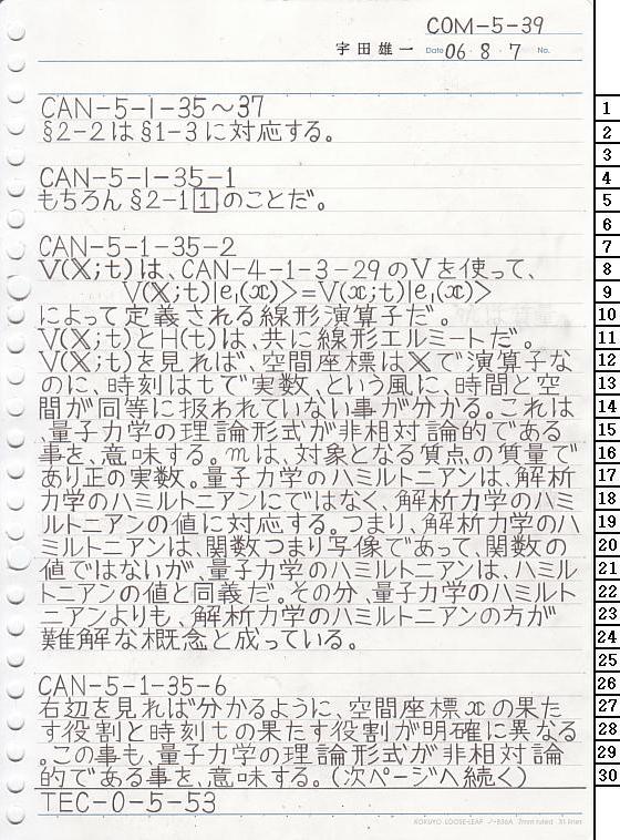COM-5-39 ʎq͊wT