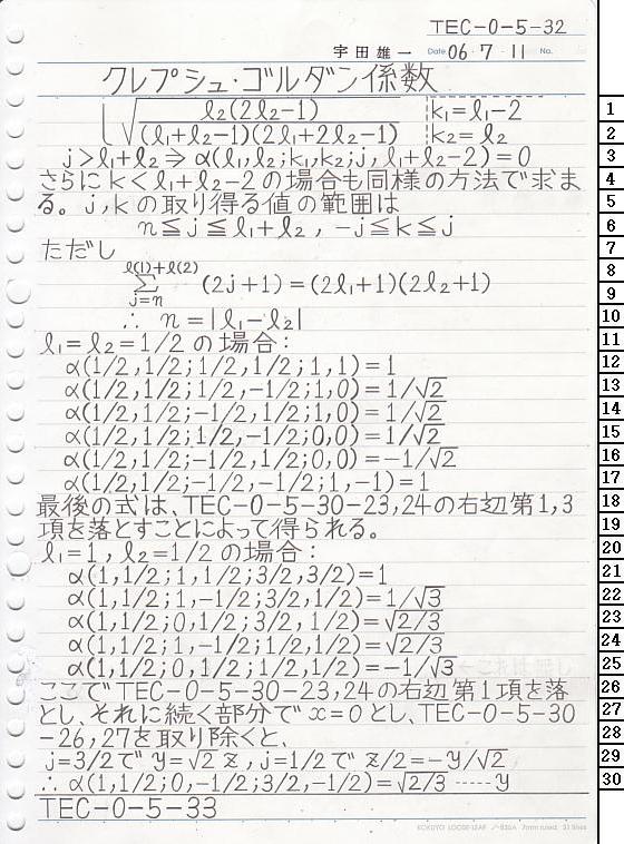 TEC-0-5-32 ʎq͊wT